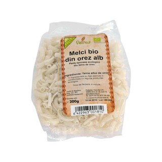 Petras Bio | Melci bio din orez alb, fara gluten 200g