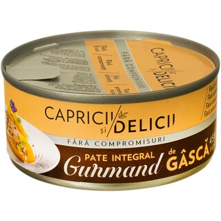 Capricii si Delicii | Pate integral de gasca 115g