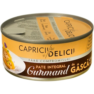 Capricii si Delicii | Pate integral de gasca 115g