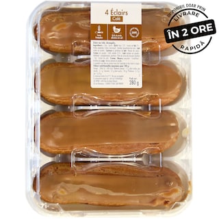 (bucata) | Eclere cu cafea 280g