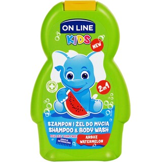 On Line | Kids | Sampon si gel de dus cu pepene 250ml
