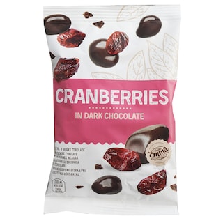 Emma | Merisoare confiate in ciocolata neagra 150g