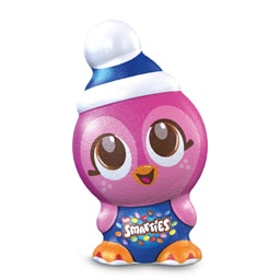 Smarties | Figurina Pinguin de ciocolata cu lapte cu bomboane glazurate 85g