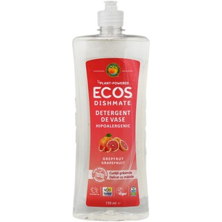 Ecos | Detergent de vase hipoalergenic, grapefruit 739ml