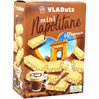 VLADutz | Mini napolitane cu crema cappucino 240g