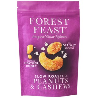 Forest Feast | Arahide si caju glazurate cu miere si sare de mare 120g