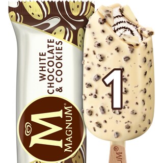Magnum | Inghetata White Chocolate & Cookies 74g
