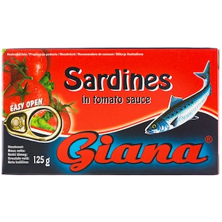 Giana | Sardine in sos tomat 125g