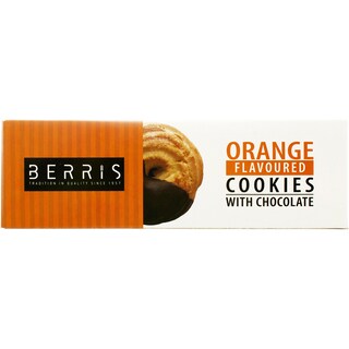 Berris | Biscuiti cu aroma de portocale si ciocolata 180g