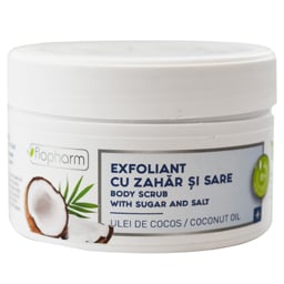 Exfoliant cu ulei de cocos 250g