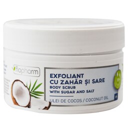 Exfoliant cu ulei de cocos 250g