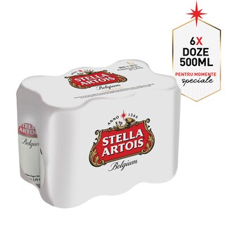 Stella Artois | Bere blonda superioara 6x0.5L