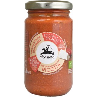 Alce Nero | Sos de tomate cu ricotta bio 200g