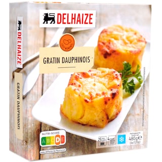 Delhaize | Cartofi gratinati 4x120g