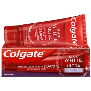 Colgate | Pasta de dinti pentru albire Max White Ultra Active Foam 50ml