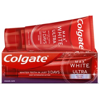 Colgate | Pasta de dinti pentru albire Max White Ultra Active Foam 50ml