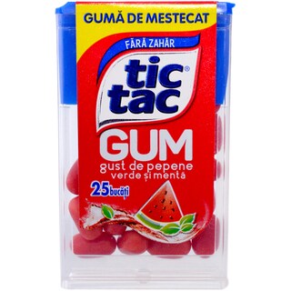 Tic tac | Guma cu gust de pepene verde si menta 12.1g