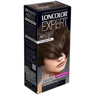Loncolor | Expert | Vopsea de par aoe tech 5.3 saten auriu deschis