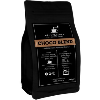 Manufaktura | Cafea boabe Chocolate Blend 200g