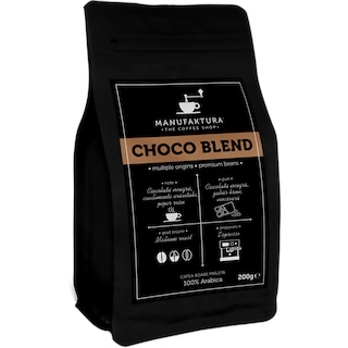 Manufaktura | Cafea boabe Chocolate Blend 200g