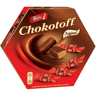 Poiana | Chokotoff | Caramele invelite in ciocolata 238g