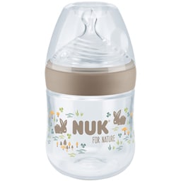 NUK | For Nature | Biberon cu tetina din silicon 150ml