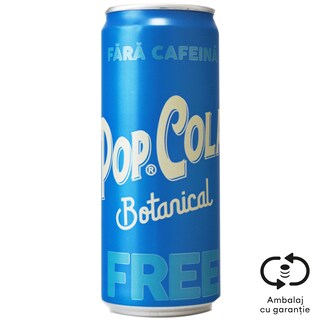 Pop Cola | Bautura racoritoare carbogazoasa fara cofeina 330ml
