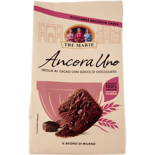 Tre Marie | Ancora Uno | Biscuitii cu ciocolata si cacao 300g
