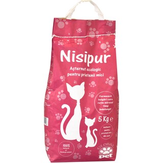 Nisipur | Asternut ecologic pentru pisici 5kg