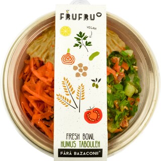 Frufru | Mini bowl humus tabouleh 280g