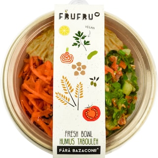 Frufru | Mini bowl humus tabouleh 280g
