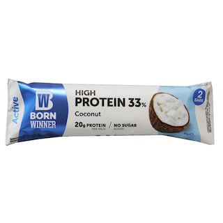 Born Winner | Baton proteic cu cocos 2x30g
