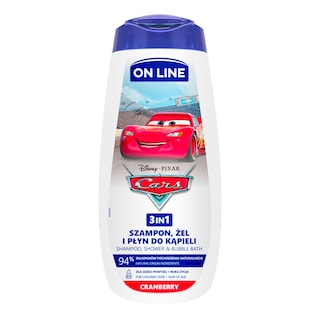 On Line | Gel de dus 3in1 Disney Cars 400ml
