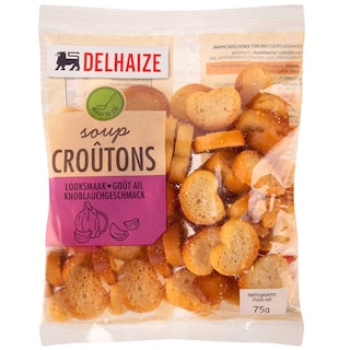 Delhaize | Crutoane cu aroma de usturoi 75g