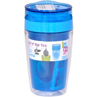 Sistema | To Go | Cana pentru ceai cu infuzor, 370ml, diverse culori