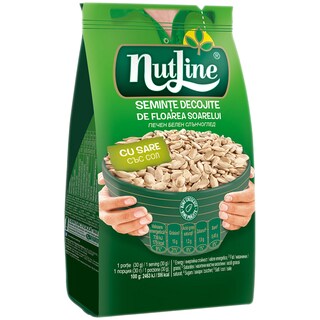 Nutline | Seminte decojite de floarea soarelui, cu sare 100g