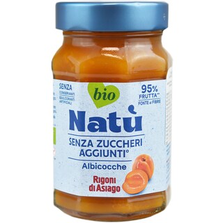 Natu | Dulceata de caise bio, fara zahar 240g