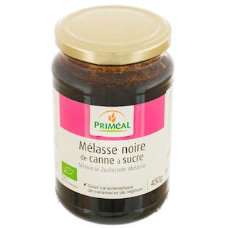 Primeal | Melasa neagra bio din trestie de zahar 450g