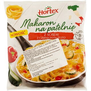 Hortex | Paste Tagliatelle la tigaie cu sos pesto rosu 450g