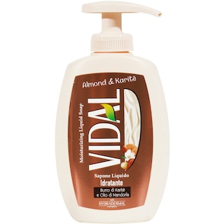 Vidal | Sapun lichid cu ulei de migdale si unt de shea 300ml