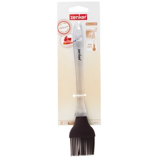 Zenker | Perie silicon cu maner transparent
