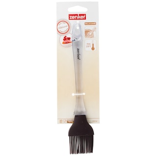 Zenker | Perie silicon cu maner transparent
