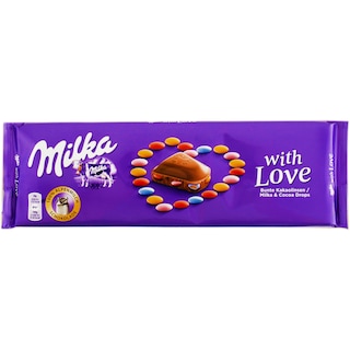 Milka | Ciocolata cu bomboane colorate 270g