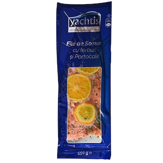 Yachtis | File de somon cu ierburi si portocale 550g