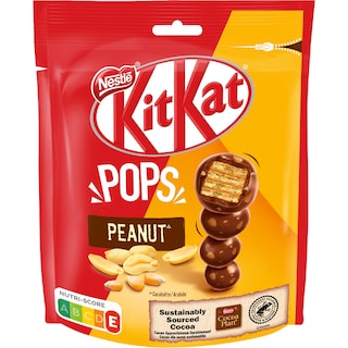 KitKat | Bomboane de ciocolata cu arahide, porumb prajit si sarat 110g