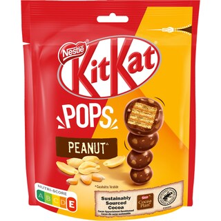 KitKat | Bomboane de ciocolata cu arahide, porumb prajit si sarat 110g