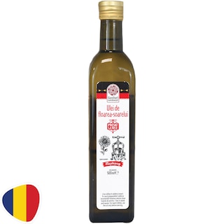 Gusturi romanesti | Ulei de floarea-soarelui presat la rece 500ml
