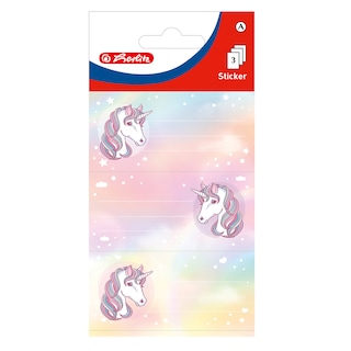 Herlitz | Etichete scolare, 3 coli x 3 buc.