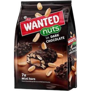 Eti | Wanted Nuts | Batoane mini dark 140g