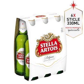 Stella Artois | Bere blonda  6x0.33L